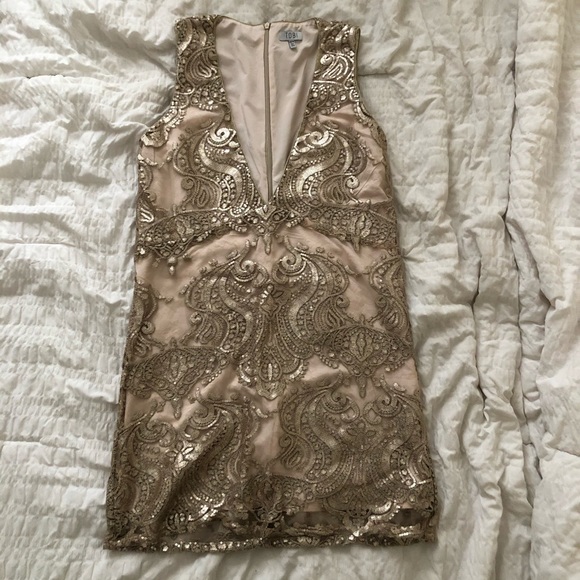 Tobi Champagne Cocktail Dress - Picture 1 of 3